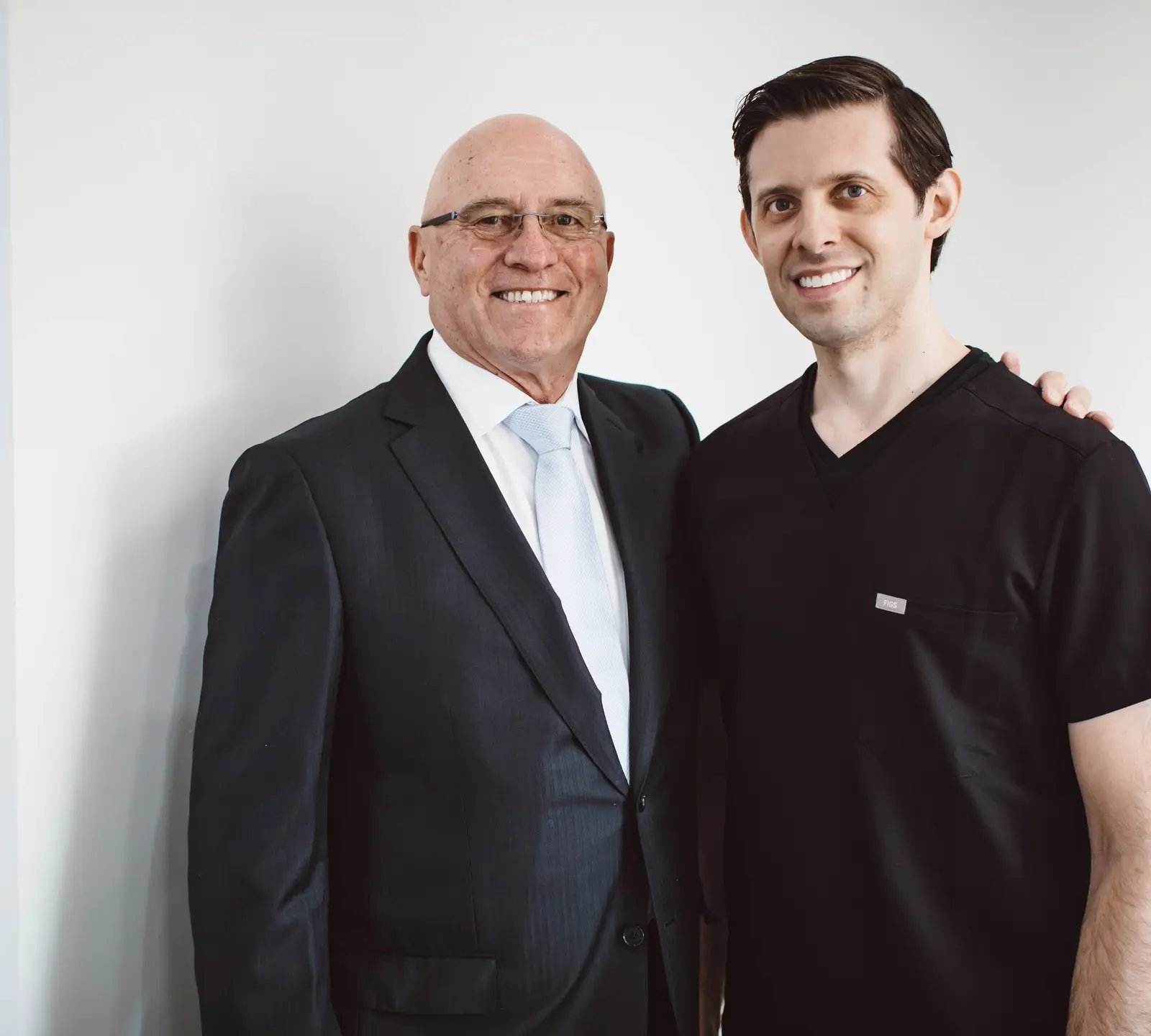 Dr. Flavio A. Kottar with his father, Dr. Flavio P. Kottar